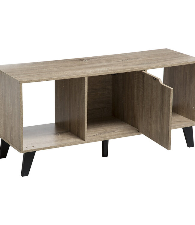 TV Meubel/Standaard - 3 Vaks - Naturel