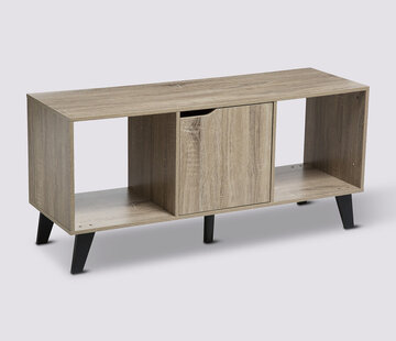  5Five TV Furniture/Standard - 3 Compartments - Natural