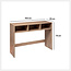 Desk - Wall table - 3 compartments - Natural