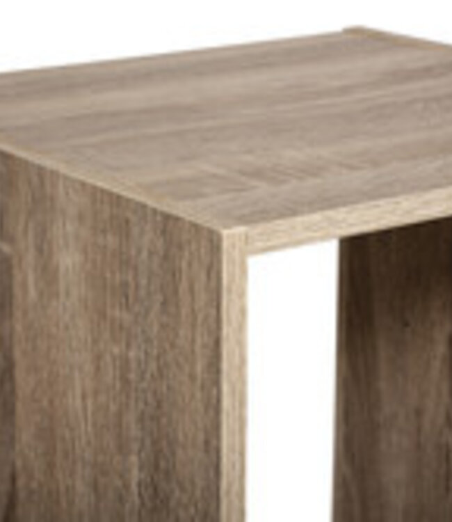 Boekenkast - Opbergkast - Wandkast - 12 Vaks - Naturel