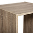 Boekenkast - Opbergkast - Wandkast - 12 Vaks - Naturel