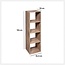 Bookcase - Storage cabinet - Wall cabinet - 4 compartments - Natural