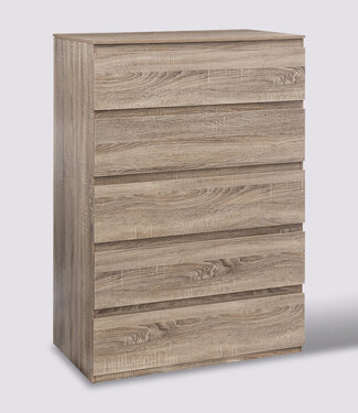  5Five Chest of drawers - Commode - 5 Drawers - Natural