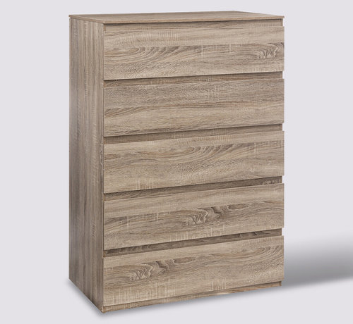 5Five Chest of drawers - Commode - 5 Drawers - Natural