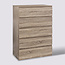 Chest of drawers - Commode - 5 Drawers - Natural