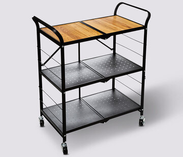  5Five Opvouwbare Trolley - 102 x 35 x 20 cm