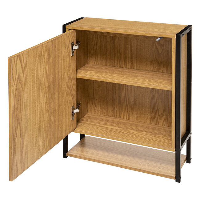 High Cabinet - With Mirror - Natural
