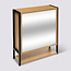 High Cabinet - With Mirror - Natural