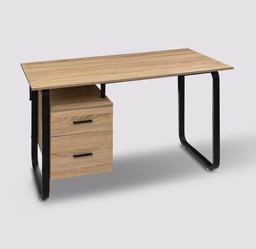  5Five Desk - With 2 Drawers - Natural