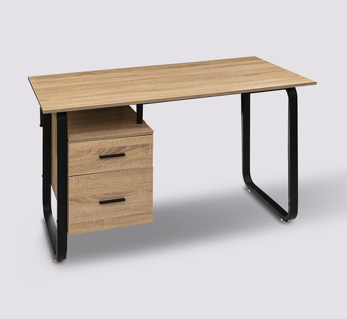 Bureaus Desk - With 2 Drawers - Natural