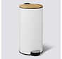 Trash can - Pedal bin - 30L - White