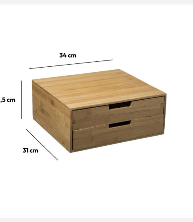 Coffee cup holder - Drawer unit - 2 drawers - Stylish