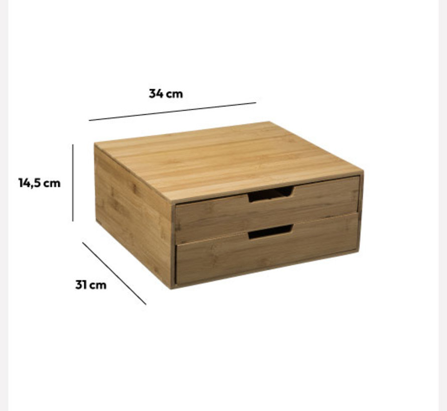 Coffee cup holder - Drawer unit - 2 drawers - Stylish