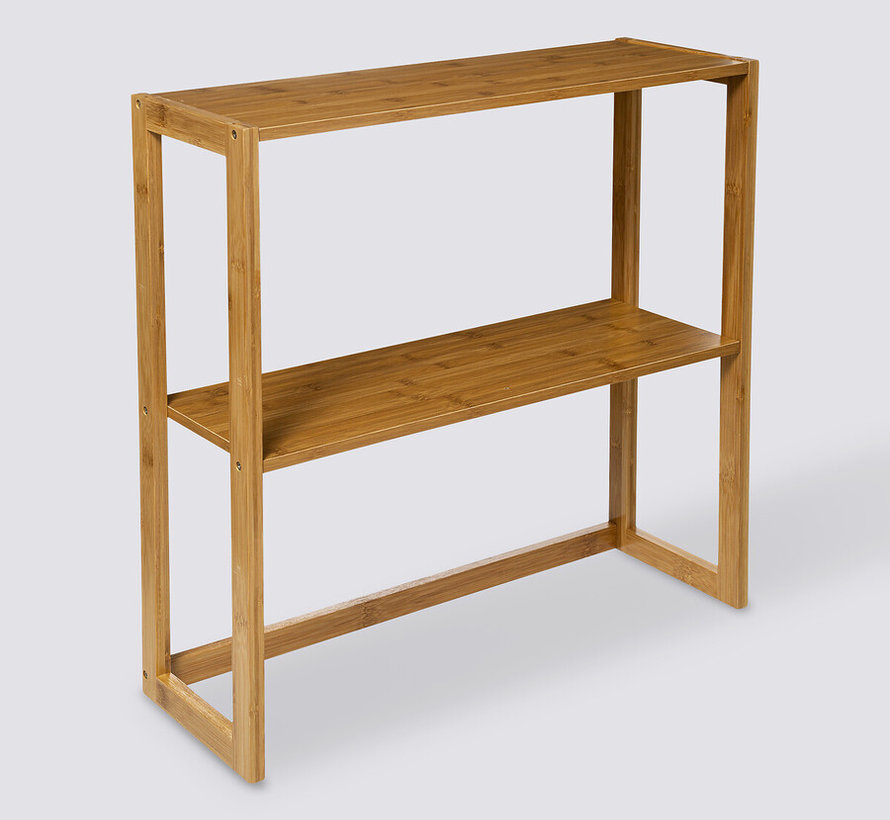 Storage rack - Wall cabinet - 2 Levels - Natural