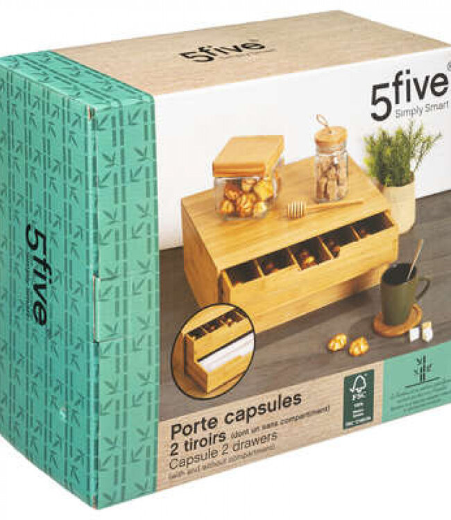 Coffee cup holder - Drawer unit - 2 drawers - Stylish