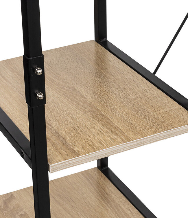 Wardrobe - Shoe Rack - 5 Shelves - Natural