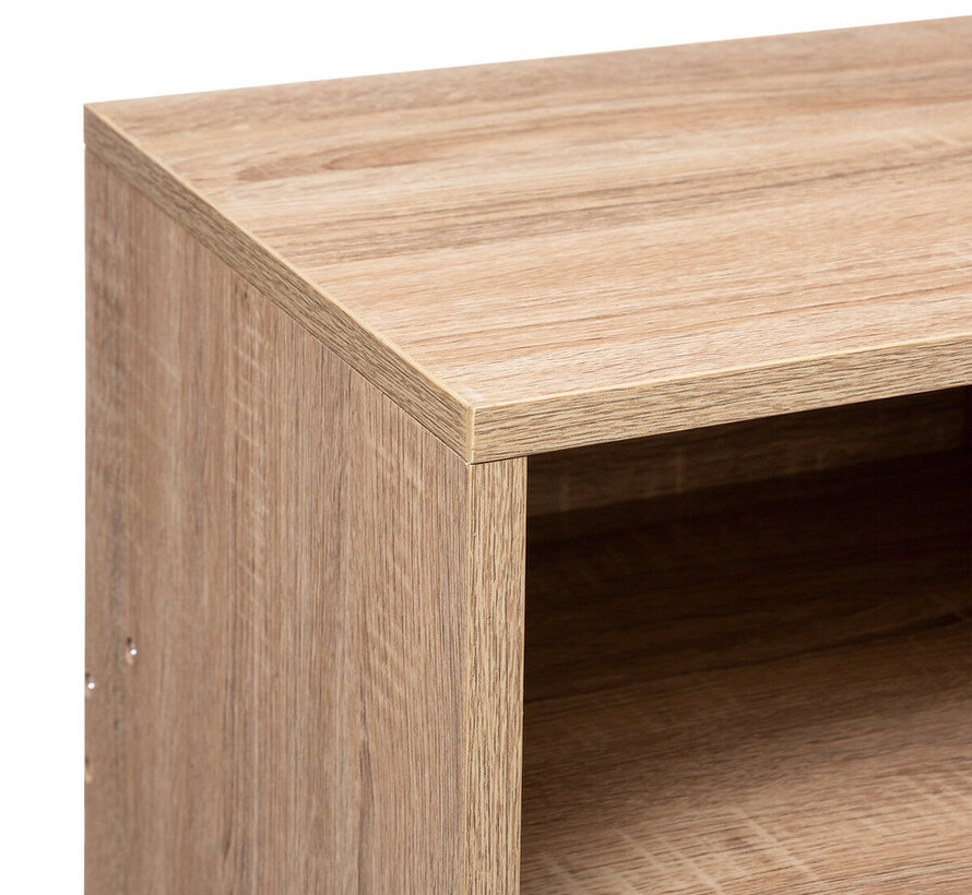 Bureau - Wandtafel - 3 Vaks - Naturel