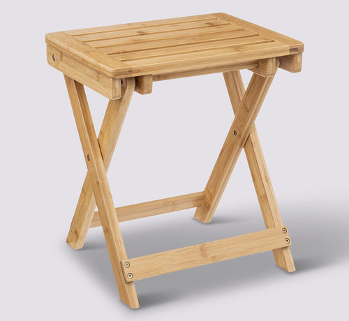 5Five Foldable Stool - 39.5cm x 33.5cm x 44cm