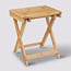  5Five Klappbarer Hocker - 39,5 cm × 33,5 cm × 44 cm