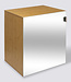  5Five Cabinet with Mirror - Colorless - 45cm x 38cm x 55cm