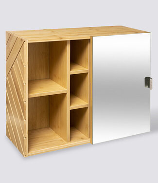  5Five Sliding Cabinet with Mirror - 20cm x 54cm x 44.5cm