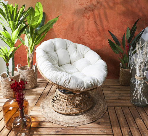 Home Deco Tabouret Lounge - Easy Living - Naturel