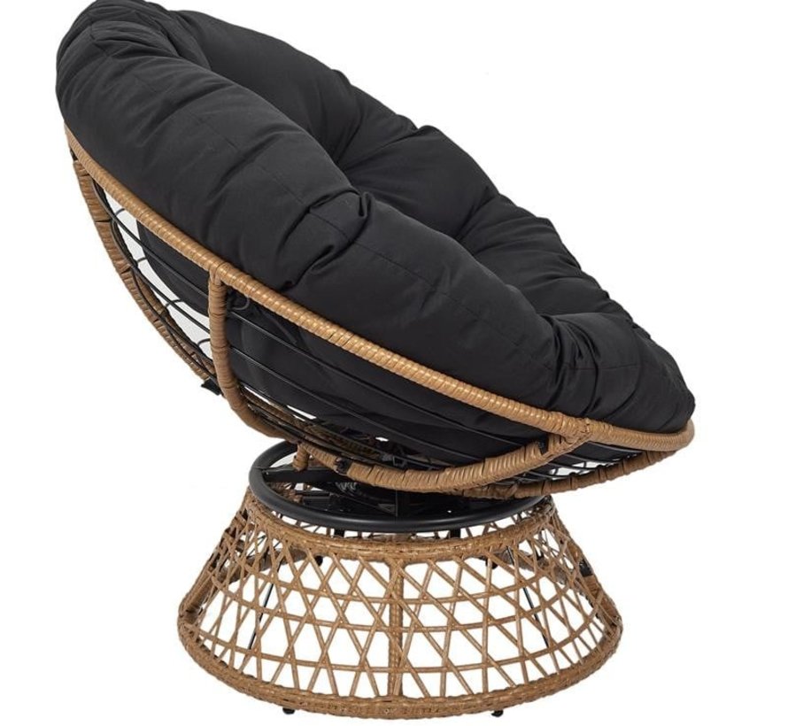 Swivel chair - Outdoor - Black