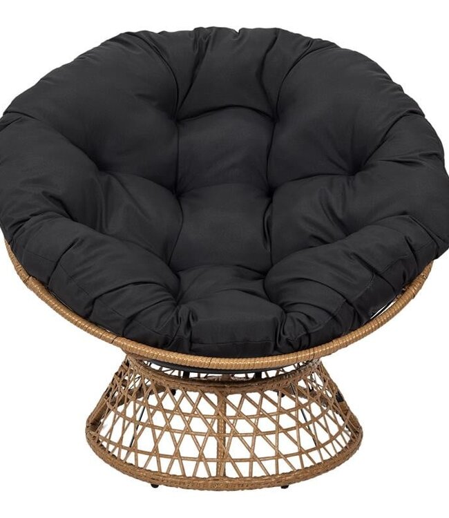 Swivel chair - Outdoor - Black
