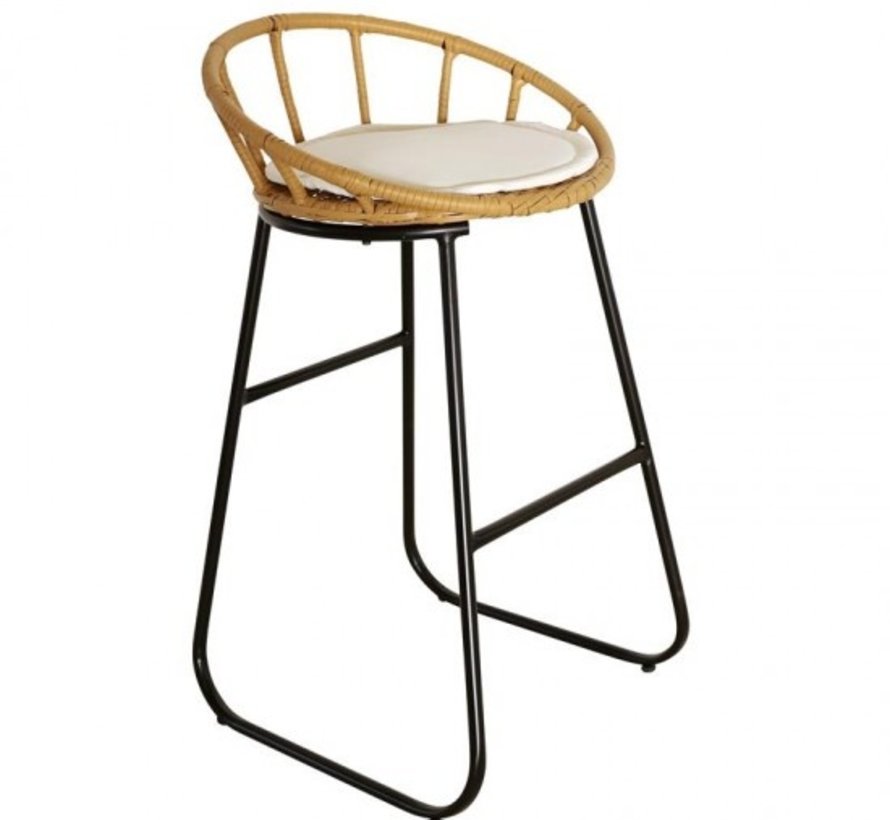 Bar stool - Braided - Natural