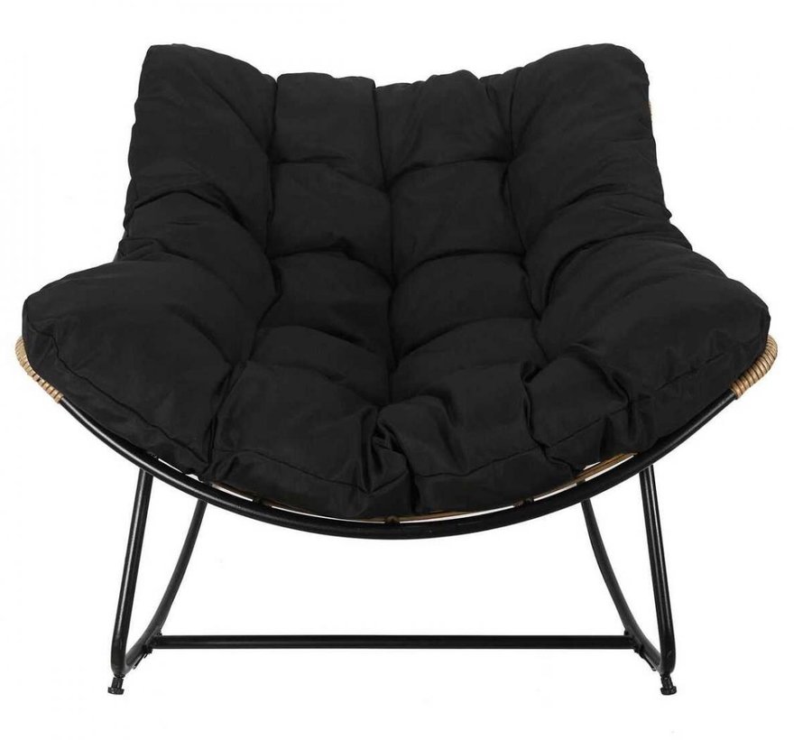 Lounge chair - Rocking chair - Black