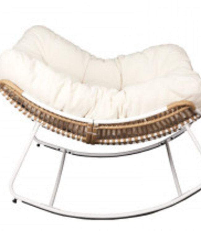 Lounge chair - Rocking chair - White