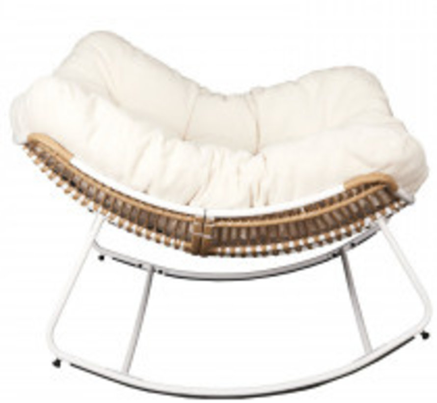 Lounge chair - Rocking chair - White