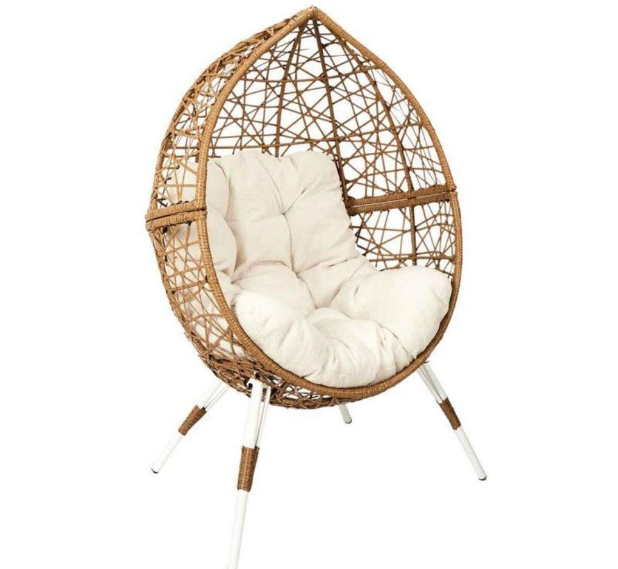 Braided Relax Chair - Egg - Natural