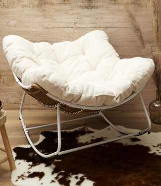 Home Deco Lounge chair - Rocking chair - White