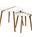 2x Nest tables - Side tables - White