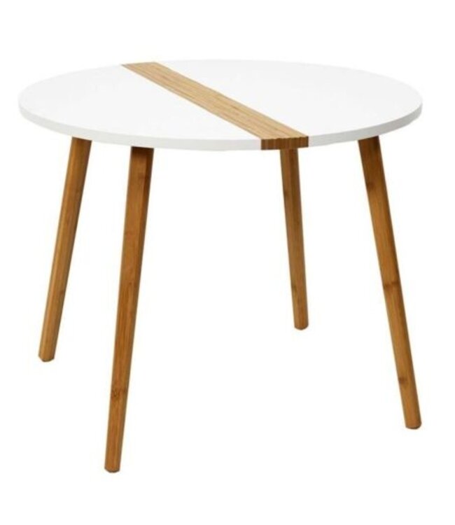 2x Nesttafeltjes - Bijzettafeltjes - Wit