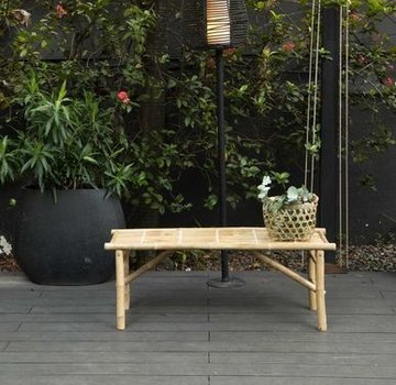 Decoclico Table en Bambou Naturel Taman - Pliable