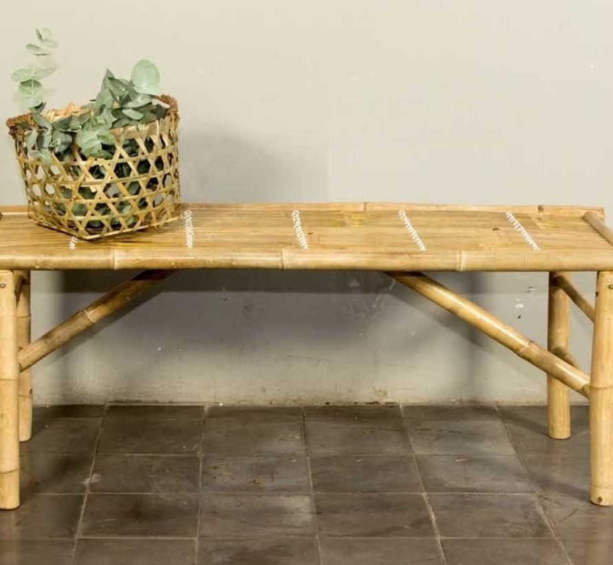 Taman Natural Bamboo Table - Foldable