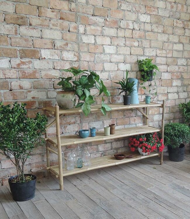 Taman Shoe Rack - Bamboo - Natural