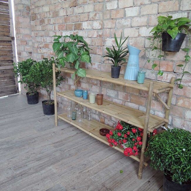 Taman Shoe Rack - Bamboo - Natural