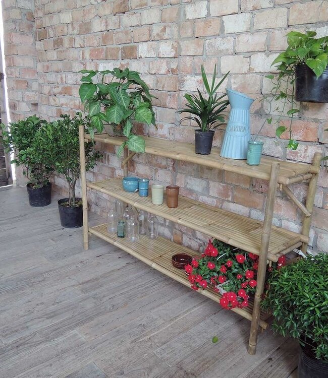 Taman Shoe Rack - Bamboo - Natural