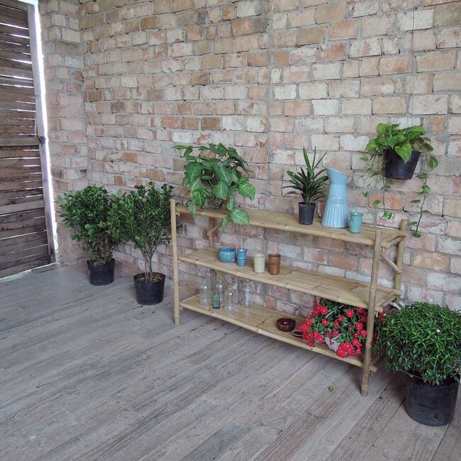 Taman Shoe Rack - Bamboo - Natural