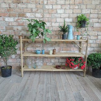 Decoclico Taman Shoe Rack - Bamboo - Natural