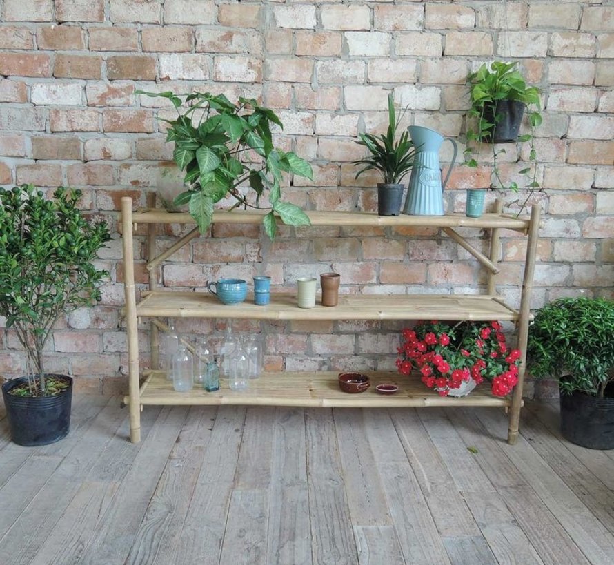 Taman Shoe Rack - Bamboo - Natural