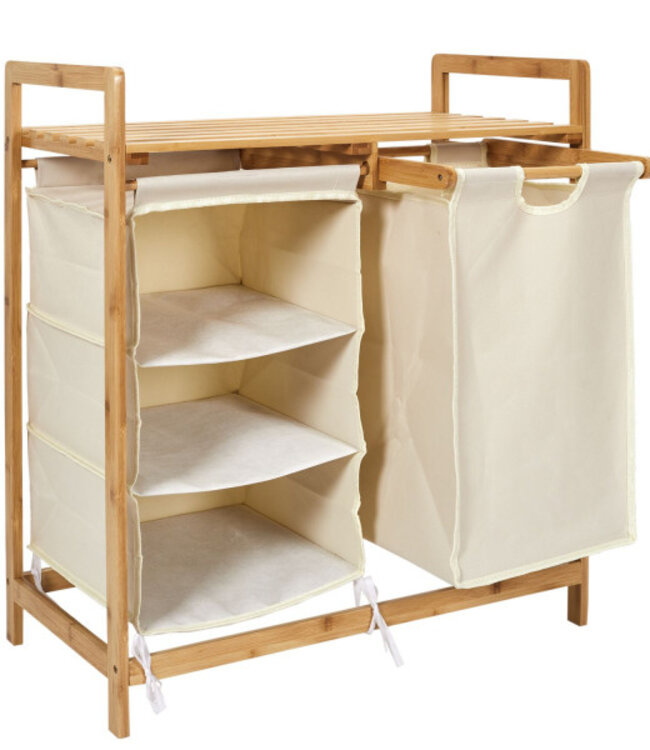 Storage cabinet - 3 Shelves - Natural