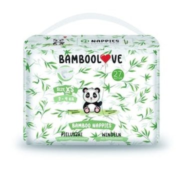 Bamboolove 3-Pack Bamboo Disposable Nappies - Size XS - 2-4 kg