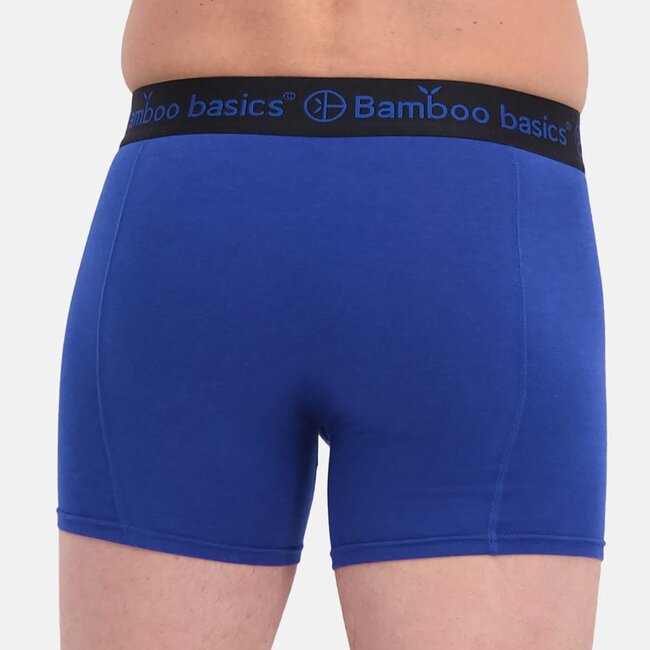 Bamboo Basics Boxershorts Rico –Grey bleu Red - (3-Pack)