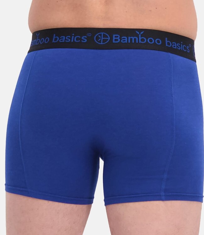 Bamboo Basics Boxershorts Rico –Grey bleu Red - (3-Pack)