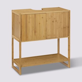  5Five Waschbeckenmöbel - Waschbeckenschrank mit 2 Türen - Natur - Labn Modul