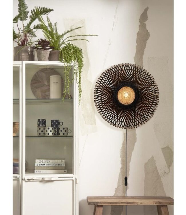 Wandlamp - Kalimantan - Zwart - Good&Mojo